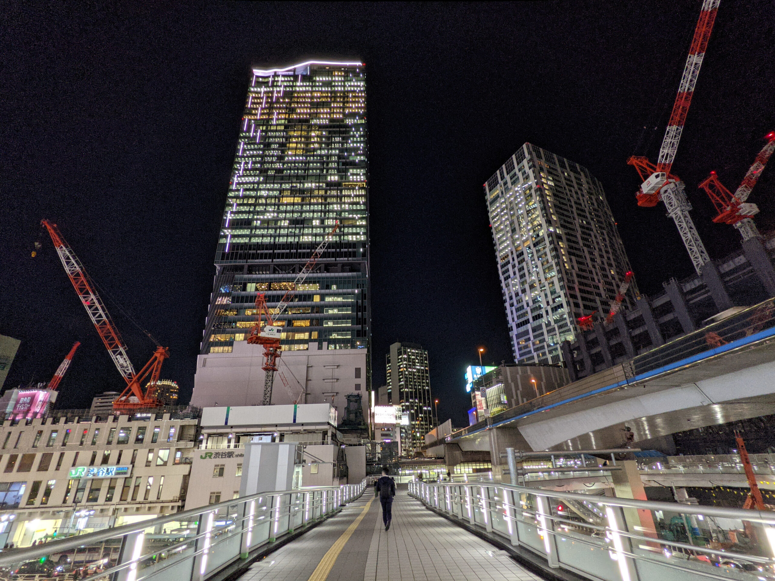 渋谷西口歩道橋からの風景 11枚目