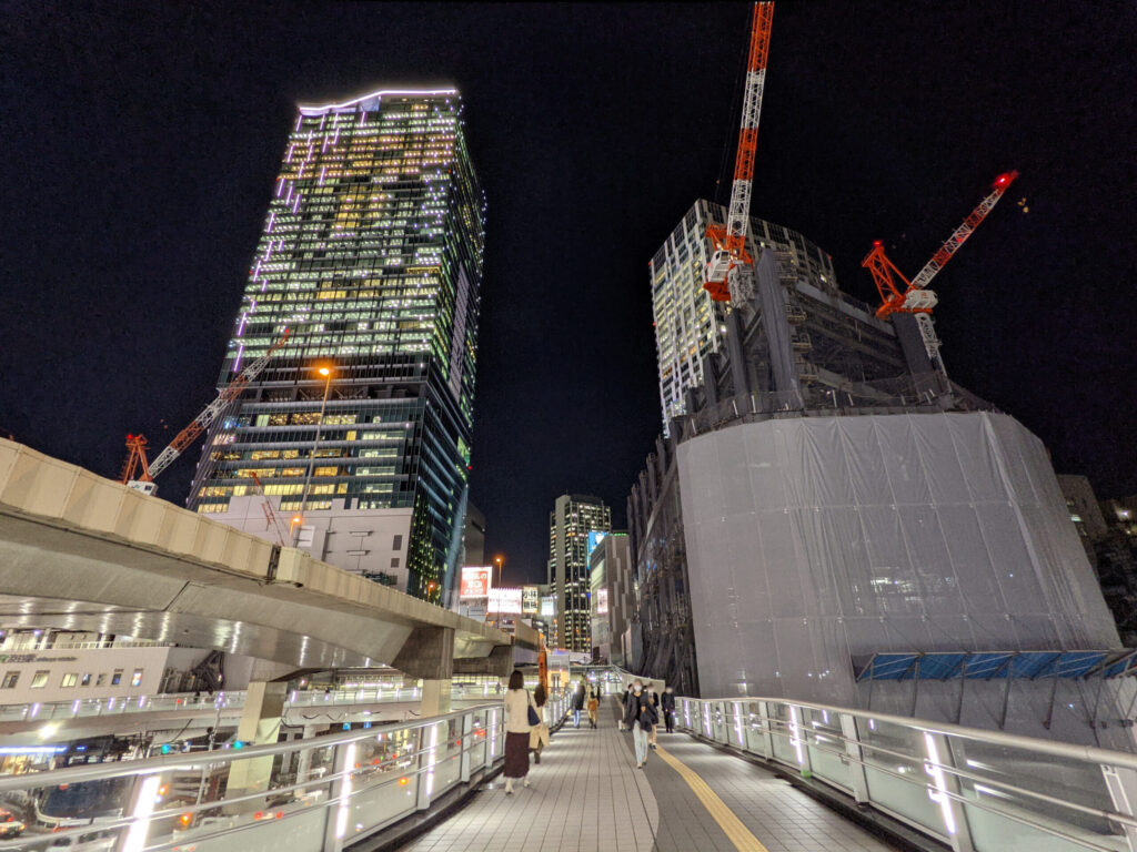 渋谷西口歩道橋からの風景 12枚目