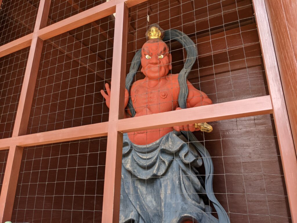 鎌倉 高徳院の吽形像（左側）