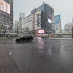 雪の日の渋谷スクランブル交差点 4枚目